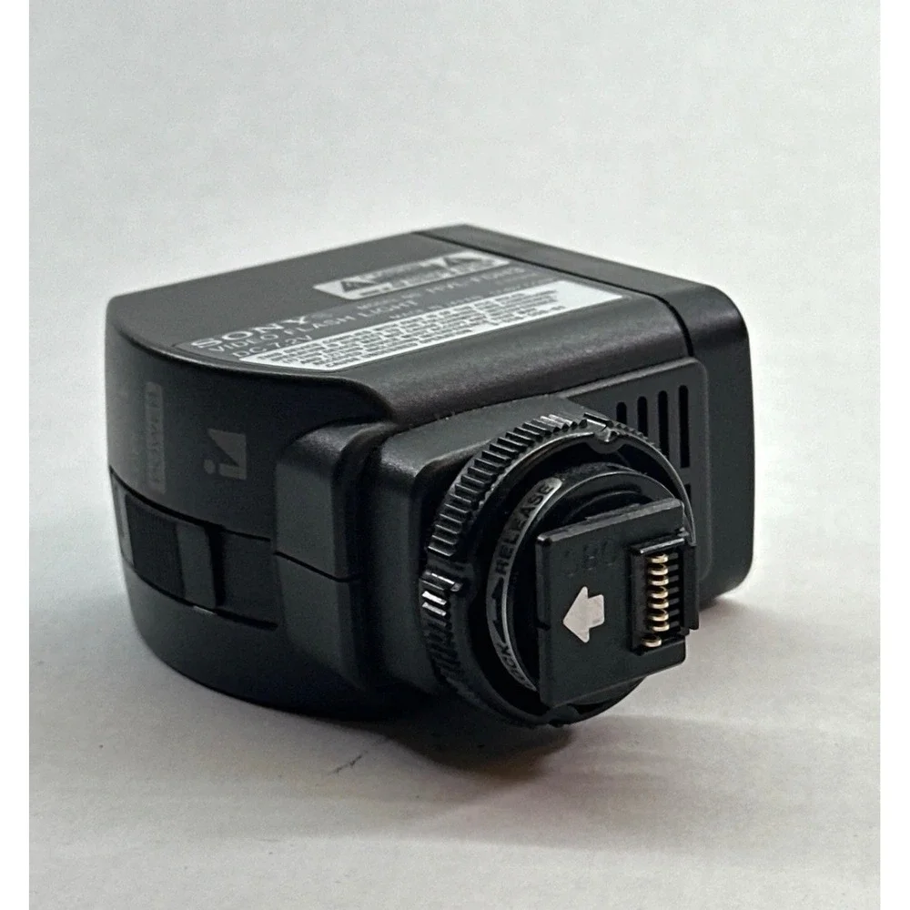 Sony Video Flash Light Attachment Camcorder Model HVL-FDH3 DC 7.2V Black